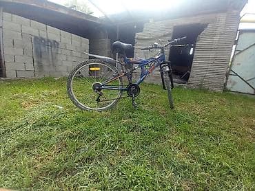 six flags: Горный велосипед с амортизацией - Рама: стальная — 2