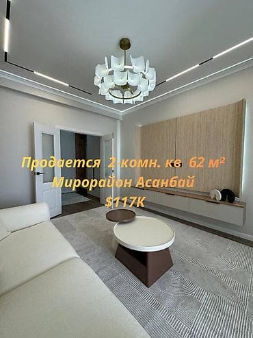 45: 2 комнаты, 62 м², Элитка, 13 этаж, Дизайнерский ремонт — 8