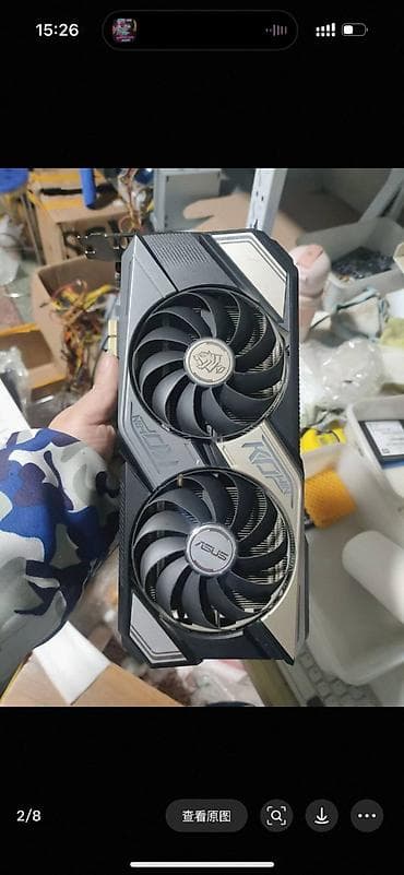 Видеокарта для ПК, Б/у, NVidia, GeForce RTX, 8 ГБ