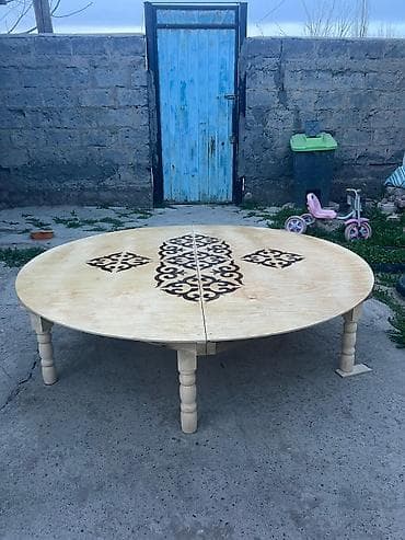 Ашкана столдору: Жыгачтан жасалган сапаттуу столдор сатылат! Үйгө, конок тосууга — 4