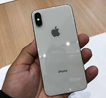 Видеоигры и приставки: IPhone X, Б/у, 256 ГБ, Белый, 100 % — 1