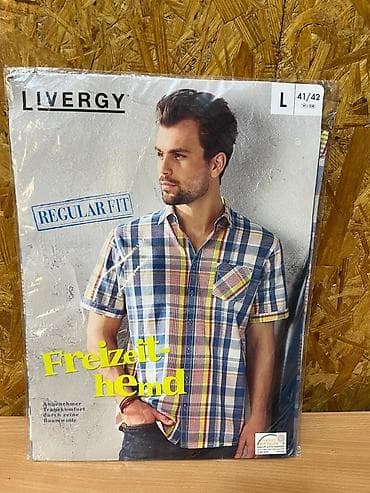 mind error: Мужская короткорукавная рубашка LIVERGY Regular Fit - Крой: Regular — 1