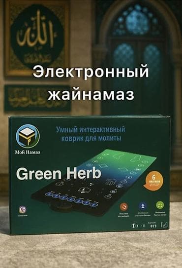 жай намаз звуковой: Жайнамаз, Новый, Электронный, цвет - Зеленый — 1