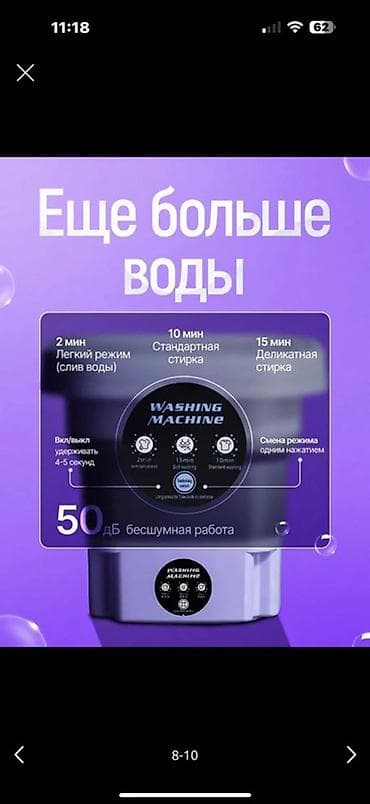 mini 12: Малютка, мини-стиральная машина, Другой бренд, До 1 кг — 5
