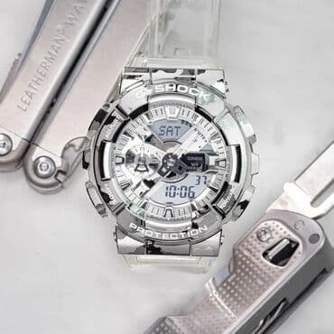 наручные часы оптом: G-SHOCK GM-110SCM-1A ___ Функции : секундомер, будильник, мировое — 3