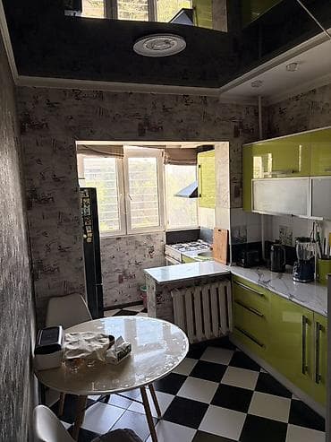 бишкек масковиский район: 5 и более комнат, 100 м², 106 серия, 3 этаж, Евроремонт — 3