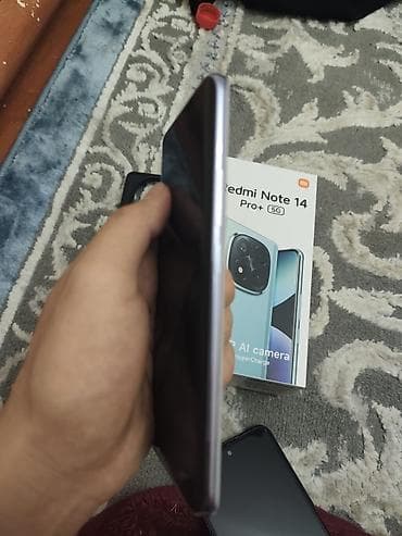 i phon: Redmi, Redmi Note 14 Pro Plus, Б/у, 512 ГБ, цвет - Золотой, 1 SIM, 2 SIM, eSIM — 1