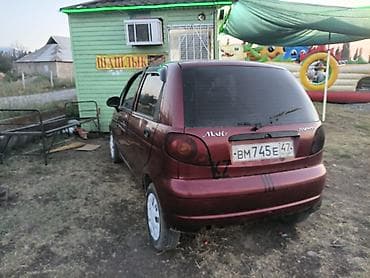 Унаа: Daewoo Matiz: 2009 г., 0.8 л, Кол менен иштөөчү, Бензин, Хетчбек — 3