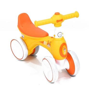 детские велосипеды с ручкой: Детский беговел-каталка 4-колёсный - Тип: беговел-каталка для малышей — 1