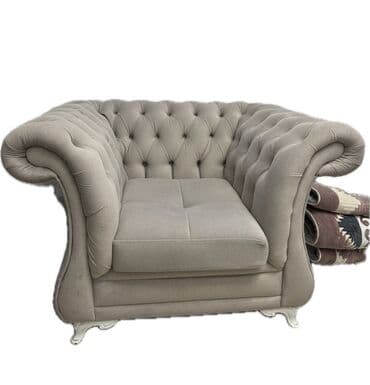 Кресло в стиле «Честерфилд» - Формат: глубокое одноместное кресло с