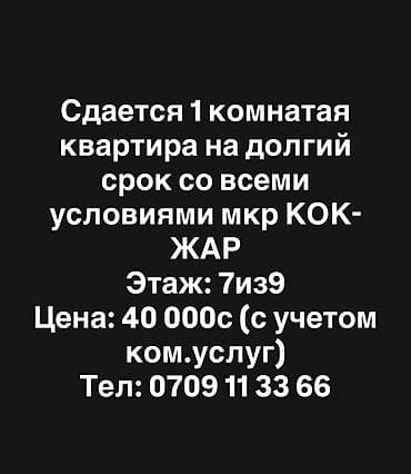 kant flat: 1 комната — 1