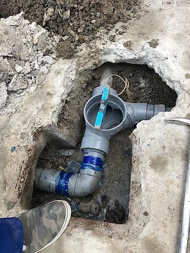 железобетонные кольцо: Монтаж наружной канализации под ключ - Земляные работы: разработка — 5