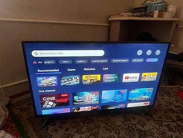 телевизоры интернет: Смарт‑телевизор LG, диагональ около 43–50" (по фото). - Платформа — 1