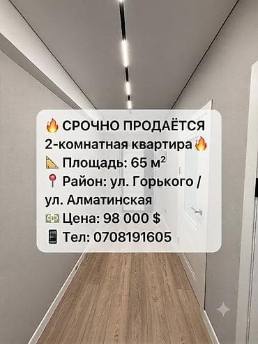4: 2 комнаты, 65 м², Технопарк Элитка, 4 этаж, Свежий ремонт — 1
