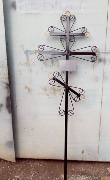 Изготовление крестов, Изготовление овалов с фото, Изготовление табличек | Металл | Установка