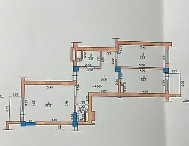 жк: 2 комнаты, 71 м², 5 этаж — 9