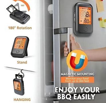 термометр кухонный: Умный беспроводной термометр для барбекю с многоканальными щупами — 3