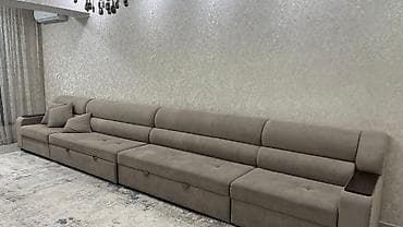 Мебель: Продается диван в хорошем состоянии ! Длина 5.40 ширина 53 — 4