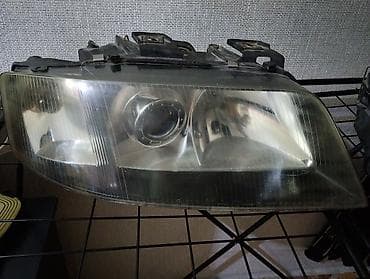 1999: Комплект передних фар Audi 1999 г., Б/у, Оригинал, Германия — 3