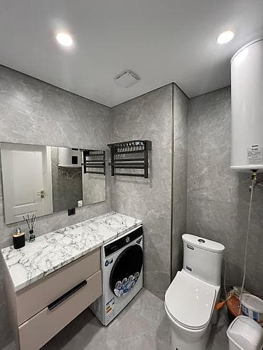 срочный дом бишкек: 2 комнаты, 50 м², Элитка, 2 этаж, Дизайнерский ремонт — 9