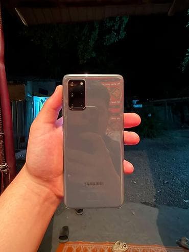 ачки с камерой: Samsung Galaxy S20 Plus, Б/у, 128 ГБ, цвет - Серый, 1 SIM, 2 SIM, eSIM — 5