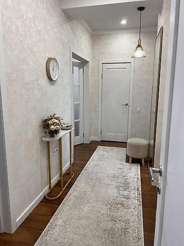 2 комнаты, 66 м², Тунгуч мкр 1 этаж, Дизайнерский ремонт — 3
