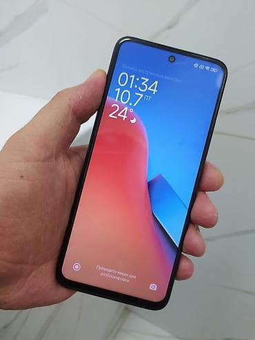 Redmi, Redmi 12, Колдонулган, 128 ГБ, түсү - Кара, 2 SIM — 2