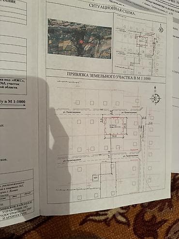 участок ош ачы: 7 соток, Для строительства — 2