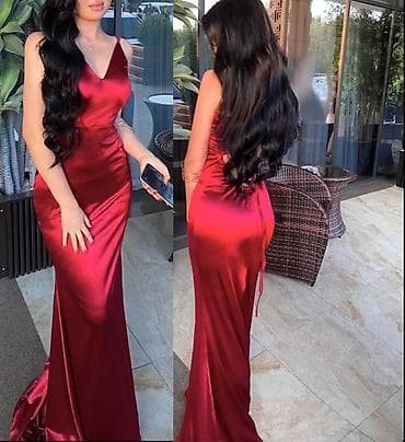 бордовая водолазка: Выпускное / вечернее платье в оттенке бордо. - Длина: макси, лёгкий — 1