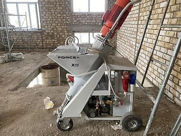 4 mom: Штукатурная станция FORCE+ X11 с комплектом срочно сатылат жаны — 2
