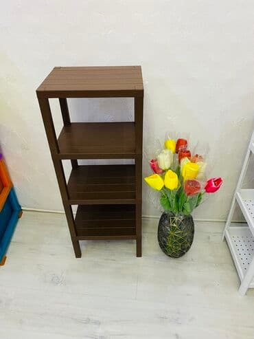 полки в ванну: Этажерка для ванны, Новый, Пластик, В рассрочку, Самовывоз, Платная доставка — 1