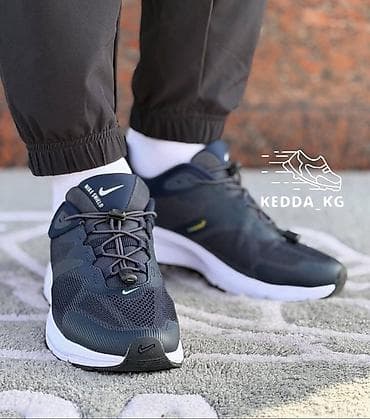 Босоножки, сандалии, шлепанцы: Мужские кроссовки, 40, 41, 42, Nike, Новый, цвет - Синий, Бесплатная доставка — 4