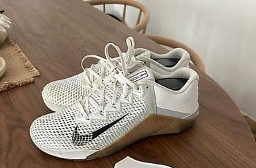 найк штангетки: Мужские кроссовки, 40.5, Nike, Б/у, цвет - Белый, Самовывоз, Платная доставка — 3