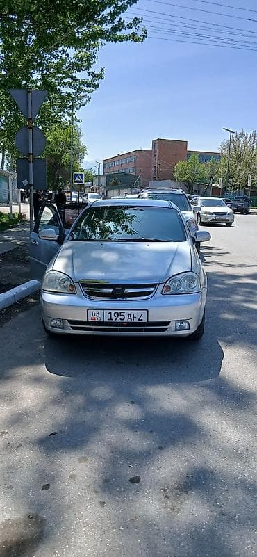 Унаа сатуу: Chevrolet Lacetti: 2007 г., 1.6 л, Кол менен иштөөчү, Бензин, Седан — 1