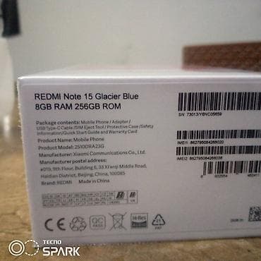 mi poco: Redmi, Redmi Note 15, Новый, 256 ГБ — 2