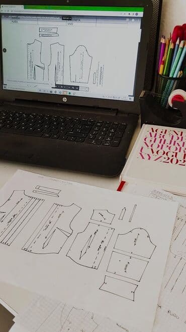 швея на дому ош: Үлгүлөрдү жасоо | Аялдар кийими, Эркектер кийими, Балдар кийими | Көйнөктөр, Шымдары, Курткалары — 2