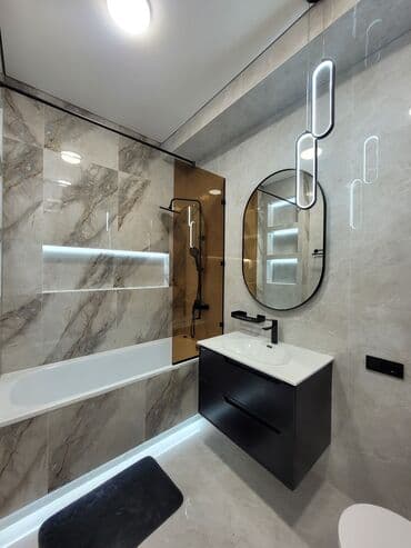 стол раздвижной низкий: Душ кабинасы Төрт бурчтук, Өлчөмү: 2 x 170 см, Поддондун бийиктиги: 8 см,Жабуусу: Тунук — 15