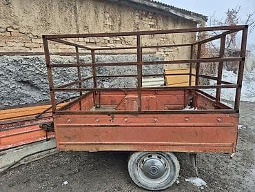 жилье на колесах: Заводской жеңил прицеп сатылат. Документти бар,тенти бар,нарашкасы — 2