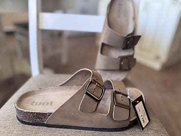 биркенштоки мужские: Босоножки, 40.5, 41, TOOT, Новый, цвет - Бежевый, Самовывоз — 2