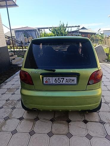 ка 5 2020: Daewoo Matiz: 2005 г., 0.8 л, Автомат, Бензин, Хэтчбэк — 4