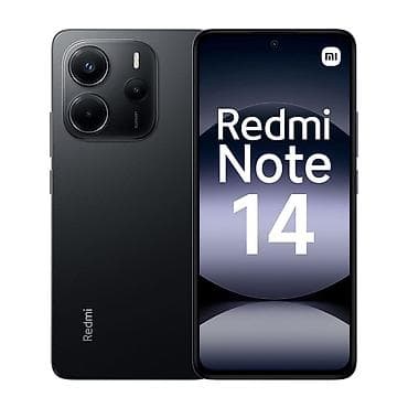 Redmi, Redmi Note 14, 128 ГБ, цвет - Черный