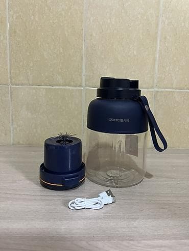 портативный блендер: Портативный мини-блендер-шейкер OUMCIBAN (USB) Описание: - Компактный — 2