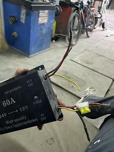 Ички жасалга: Преобразователь напряжения для авто 24V → 12V, 60A - Модель: Car — 3