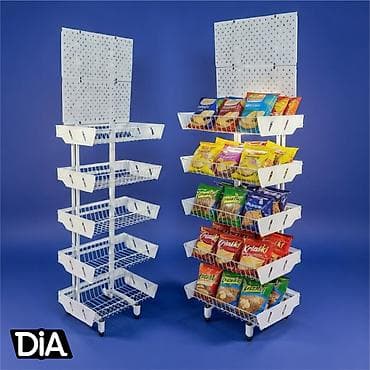 Соода жабдуулары: Стеллаж металлический сборный, железная полка Готовые стеллажи по — 5