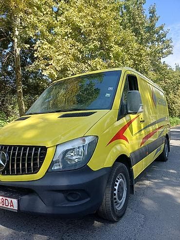 рекстон авто: Грузовой фургон Mercedes‑Benz Sprinter (длинная база), желтый — 5