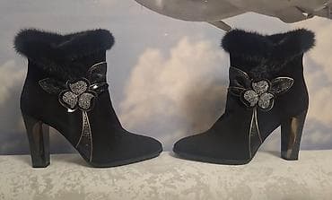 nord сапоги: Италия, замша, акантовка норка, подклад натуральный. (прежняя цена — 2