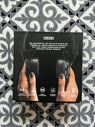 планшет apple: Беспроводные накладные наушники, Marshall — 4