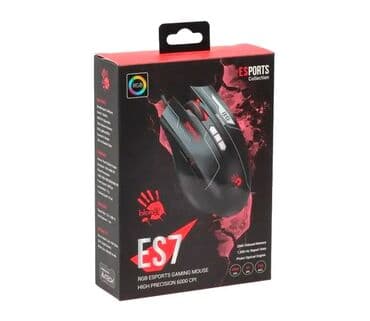Ноутбуки: Мышка игровая a4tech bloody es7 usb, rgb, 2шт, новая, в коробке, в — 1