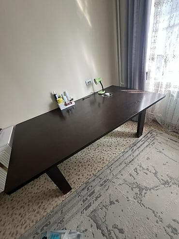 foldable table: Стол для зала, Не раскладной, Прямоугольный — 2