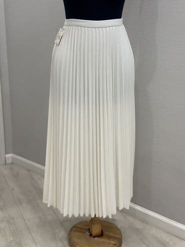 теннисный юбка: Юбка, Модель юбки: Плиссе, Макси, По талии — 2